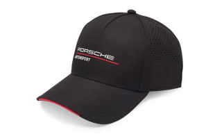 PORSCHE Motorsport Fanwear Collection Cap Unisex Kšiltovka baseballová čepice černá