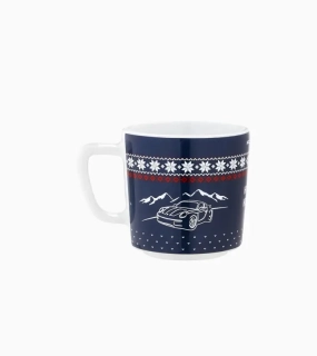 PORSCHE Collector's Espresso Cup No. 2 Christmas Šálek na kávu vánoční modrá 90ml