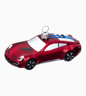 PORSCHE Christmas tree decorations, Collector's Edition No. 5 Vánoční ozdoba červená