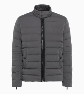 PORSCHE DESIGN Active lightweight jacket Lehká zateplená prošívaná bunda antracitově šedá