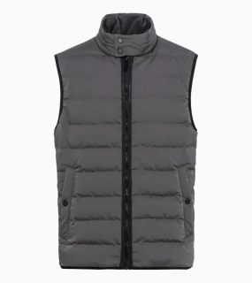 PORSCHE DESIGN Active lightweight vest Vesta lehká zateplená prošívaná šedá