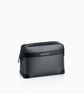 PORSCHE DESIGN Carbon Washbag Taška toaletní kosmetická z uhlíkových vláken černá