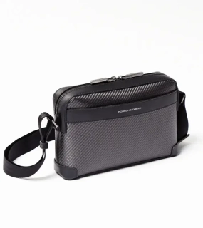 PORSCHE DESIGN Carbon Shoulder Bag S2 Taška přes rameno z uhlíkových vláken černá