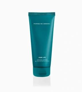 Porsche Design PURE LIFE Hair & Body Shampoo Pánský tělový a vlasový šampon tyrkysová