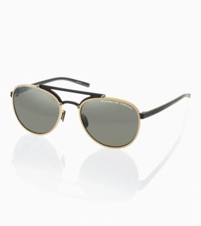 PORSCHE DESIGN Sunglasses P´8972 sluneční brýle černo zlaté s šedými skly