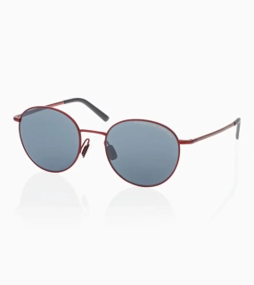 PORSCHE DESIGN Sunglasses P´8969 sluneční brýle červeno černé s modrými skly