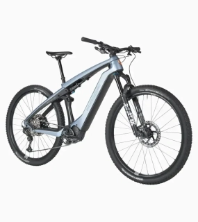 PORSCHE eBike Cross 3rd Gen Jízdní horské elektrokolo karbonový rám stříbrná
