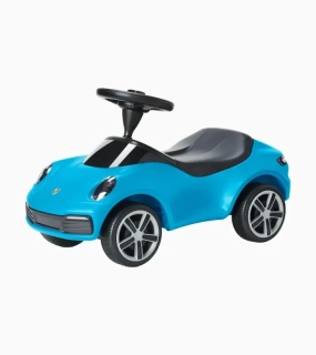 PORSCHE Baby Porsche  in Miami Blue Dětské odstrkovadlo s houkačkou modrá