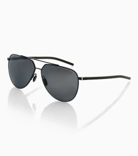 PORSCHE DESIGN Sunglasses P´8968 Sluneční brýle pilotky černoolivové s polarizovanými skly v šedé