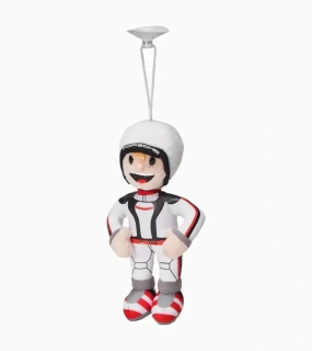 PORSCHE Tom Targa Plush Figure Plyšová figurka s přísavkou bílá