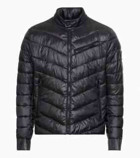 PORSCHE DESIGN Lightweight jacket Bunda prošívaná odlehčená na zip černá