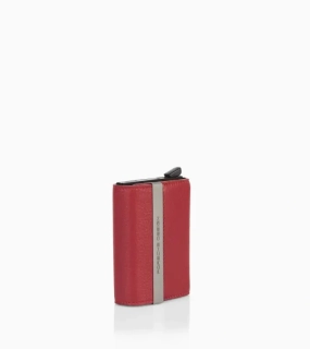 Porsche Design X Secrid Cardholder pouzdro na karty s pop-up funkcí červená