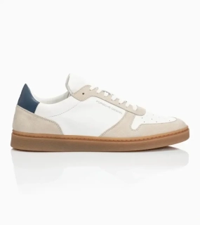 PORSCHE DESIGN Gumsole Sneaker Obuv teniska volnočasová bílobéžová s modrou