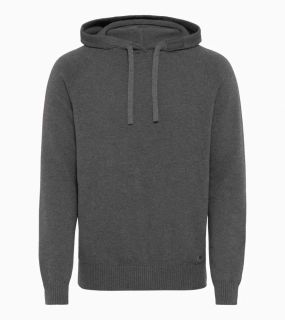 PORSCHE Unisex knitted sweater 60Y Porsche 911 Svetr pletený s kapucí šedá