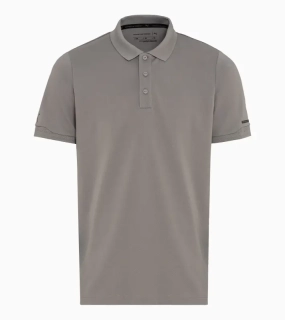 PORSCHE DESIGN Men's Polo Shirt Polokošile tričko s límečkem a knoflíčky šedá