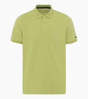 PORSCHE DESIGN Men's Polo Shirt Polokošile tričko s límečkem a knoflíčky limetkově zelená