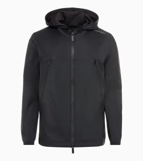 PORSCHE DESIGN Windbreaker Větrovka bunda s kapucí černá