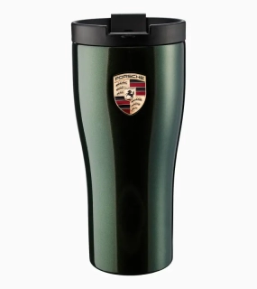PORSCHE Thermal travel cup Termoska temně zelená metalíza 460 ml
