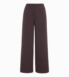 PORSCHE Women's Textured Trousers Yoga Capsule Collection Kalhoty dámské volnočasové fitness yoga ostružinová