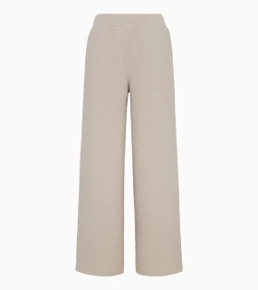 PORSCHE Women's Textured Trousers Yoga Capsule Collection Kalhoty dámské volnočasové fitness yoga béžová kalahari