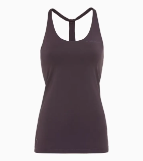 PORSCHE Women's Tank Top Yoga Capsule Collection Tílko dámské volnočasové fitness yoga ostružinová