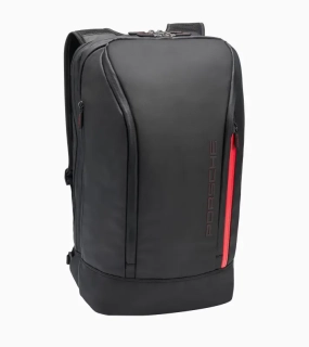 PORSCHE Urban 2 in 1 Travel Bag Taška cestovní volnočasová černá s červenými detaily