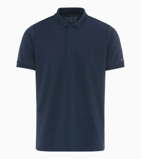 PORSCHE DESIGN Men's Polo Shirt Polokošile tričko s límečkem a knoflíčky tmavě modrá