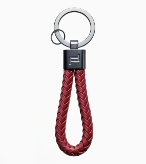 Porsche Design Keyring Leather Cord klíčenka s koženým řemínkem červená
