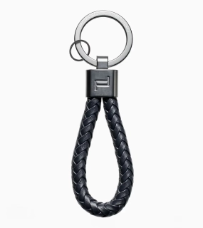Porsche Design Keyring Leather Cord klíčenka s koženým řemínkem tmavě modrá