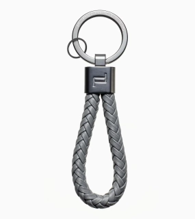 Porsche Design Keyring Leather Cord klíčenka s koženým řemínkem antracit