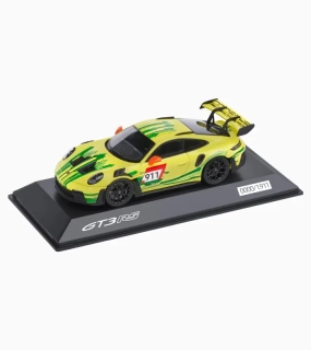 PORSCHE 911 GT3 RS (992) Ltd Edition Model 1:43 startovní číslo 911 žlutá