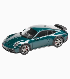 PORSCHE 911 Dakar (992) Model 1:18 otvíratelný petrolejová zelená metalíza