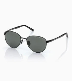PORSCHE DESIGN Sunglasses P´8985 Sluneční brýle z titanu černé s kouřovými polarizovanými skly