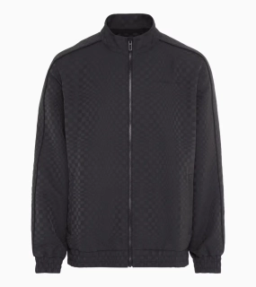 PORSCHE Jacquard tracksuit top 911 Spirit 70 žakárová mikina černá