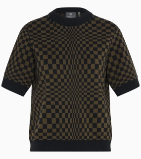 PORSCHE Jacquard polo T-shirt 911 Spirit 70 dámské žakárové tričko