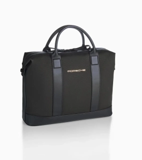 PORSCHE Business bag Heritage manažérská aktovka se zlatým logem