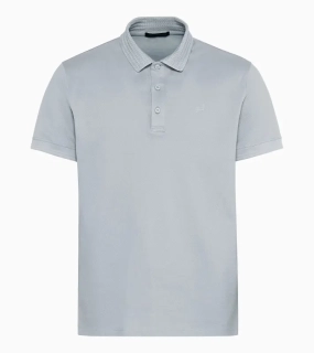 PORSCHE DESIGN TecFlex polo shirt Polokošile tričko s límečkem a knoflíky z piké ledovcová šedá