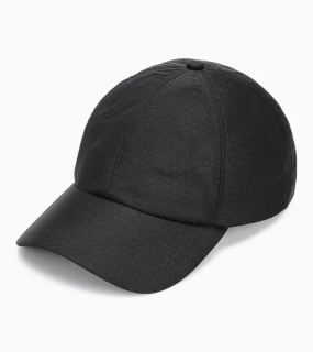 PORSCHE DESIGN Reflective hexagon cap Čepice kšiltovka se šestihranným vzorem a reflexním prvkem černá