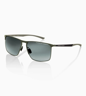 PORSCHE DESIGN Sunglasses P´8964 Sluneční brýle z uhlíkových vláken zelenošedé polarizovaná šedomodrá skla v gradientu
