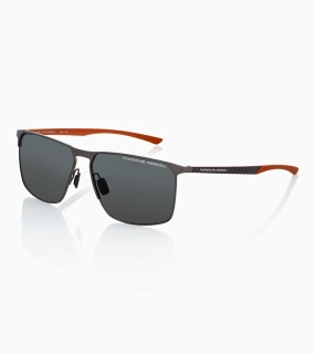 PORSCHE DESIGN Sunglasses P´8964 Sluneční brýle z uhlíkových vláken šedočervené polarizovaná šedá skla v gradientu
