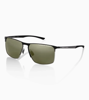 PORSCHE DESIGN Sunglasses P´8964 Sluneční brýle z uhlíkových vláken černošedá polarizovaná zelená skla v gradientu