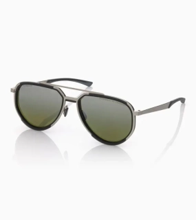 PORSCHE DESIGN Sunglasses P´8994 Sluneční brýle stříbrošedé s polarizovanými skly v gradientu olivové