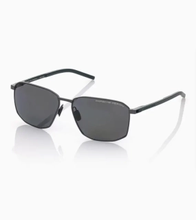PORSCHE DESIGN Sunglasses P´8989 Sluneční brýle šedozelené s šedými polarizovanými skly