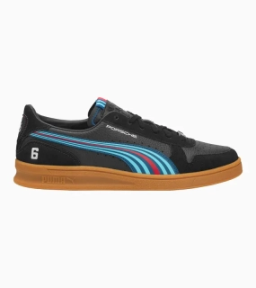 PORSCHE Lifestyle Edition trainers sneaker MARTINI RACING® Obuv sportovně volnočasová černá s ikonickými barevnými pruhy