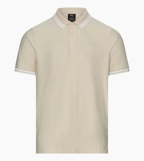 PORSCHE Polo shirt – 911 Targa 60Y triko s límečkem béžové