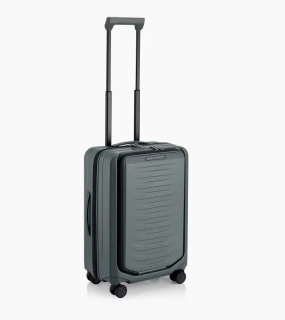 PORSCHE DESIGN Roadster Hardcase Business Trolley S Zavazadlo kufr  cestovní manažerský skořepinový šedý USB TSA