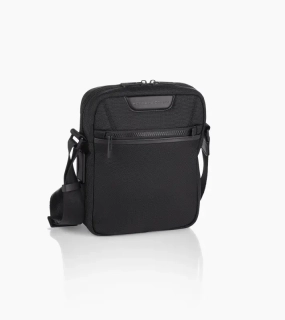PORSCHE DESIGN Roadster Nylon Shoulder Bag XS Taška přes rameno malá s uzavíratelnými kapsami černá