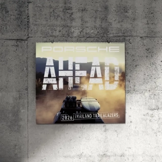 PORSCHE Calendar 2026 Thailand Kalendář nástěnný 2026 Thajsko