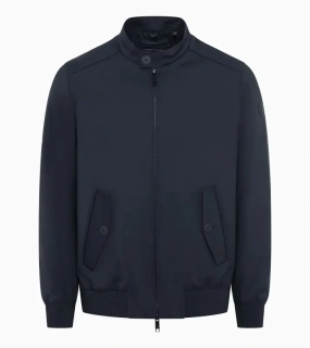 PORSCHE DESIGN Blouson Jacket Bunda s žakárovou podšívkou a límcem tmavě modrá