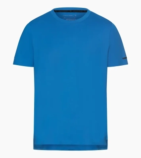 PORSCHE DESIGN Men´s T-Shirt Essential Tričko pánské volnočasové bavlněné čistě modrá
